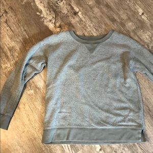 American Eagle inside out crewneck
